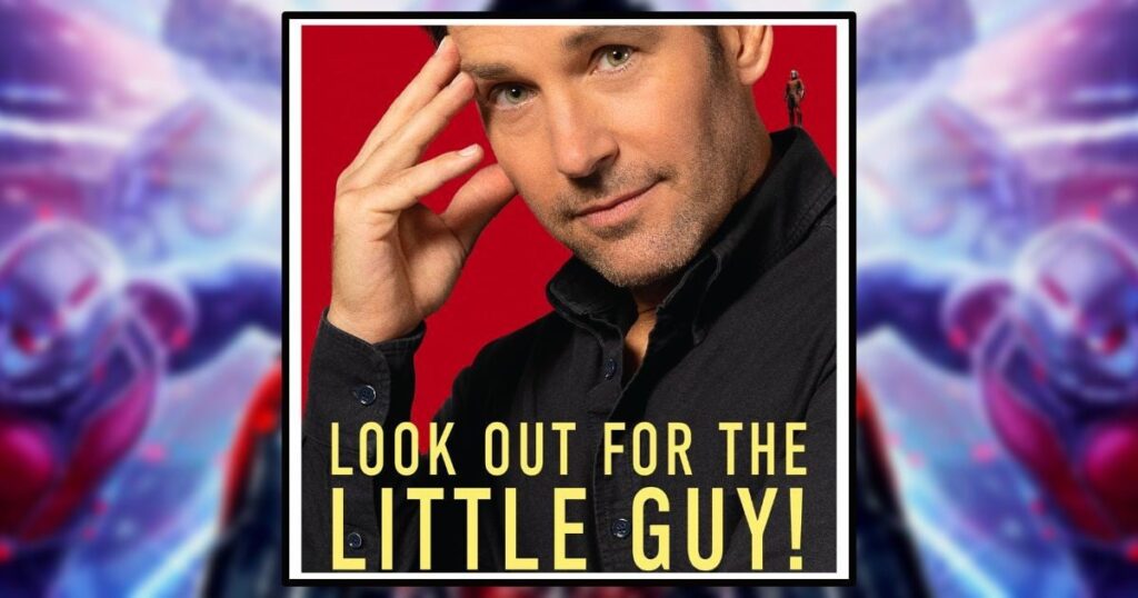 Look out for the Little Guy Antman Scott Lang book