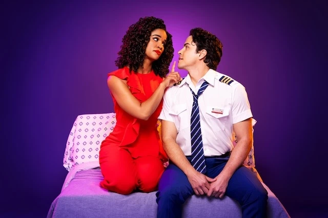 Company the Musical Britney Coleman and Jacob Dickey