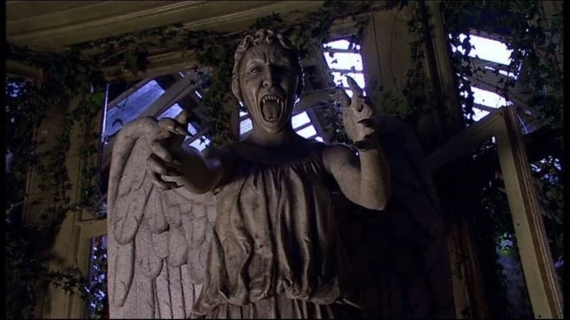 A Weeping Angel in “Blink” Doctor Who