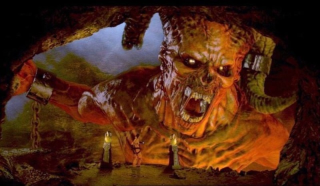 The Beast in “The Satan Pit” Doctor Who