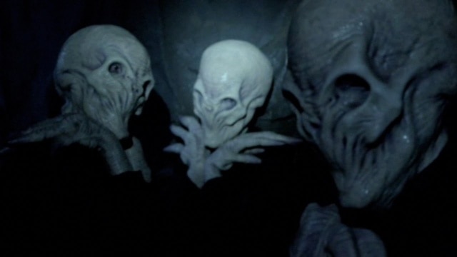 The sleeping Silence in “Day of the Moon” Doctor Who