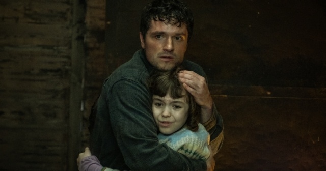 Josh Hutcherson and Piper Rubio in Five Nights at Freddy's. (Universal)
