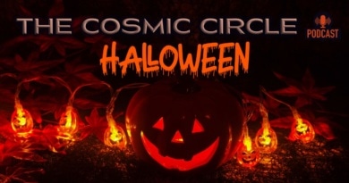 Halloween Cosmic Circle Banner