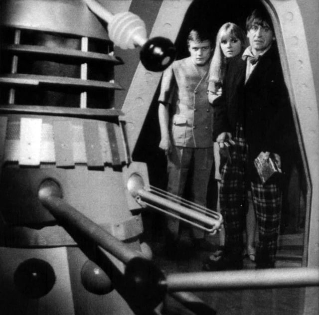Two, Ben, and Polly in Power of the Daleks