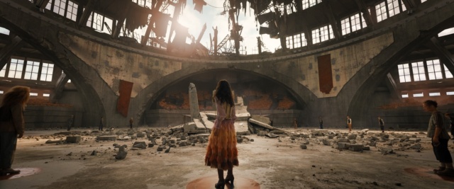 Lucy Gray in the arena