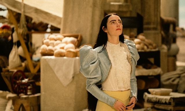 Emma Stone as Bella in Poor Things.