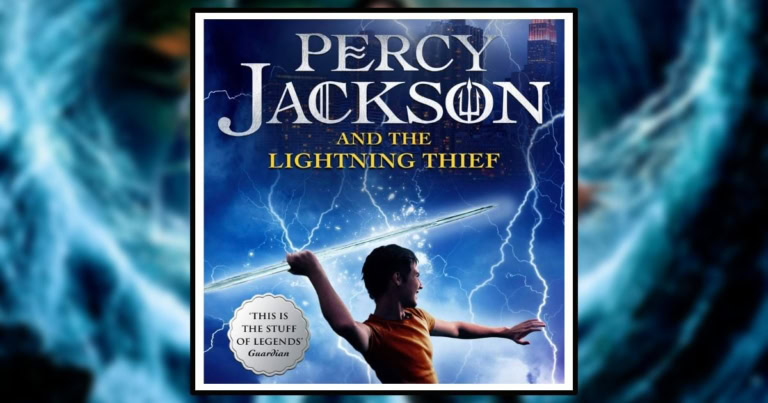 Percy Jackson and the Lightning Thief book Banner