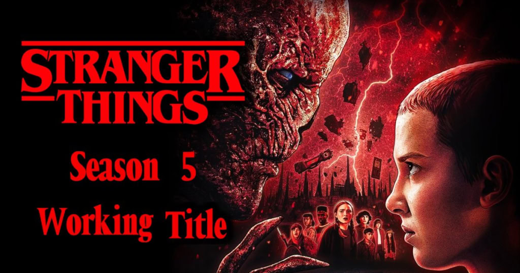 Stranger Things Season 5 Working Title Banner
