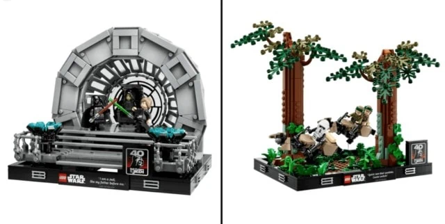 Return of the Jedi diorama Lego sets