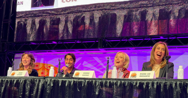 Ahsoka cast at L.A. Comic Con 2023