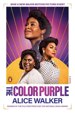 The Color Purple by Alice Walker 2023 film poster book cover