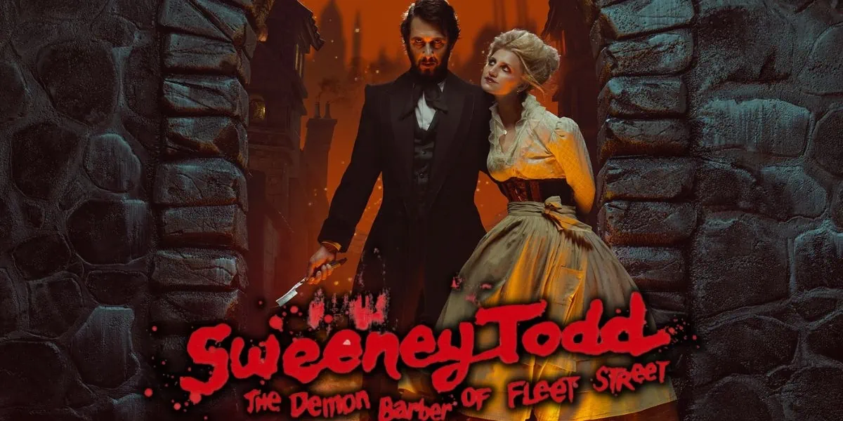 Sweeney Todd The Demons Barber of Fleet Street Broadway Review Banner