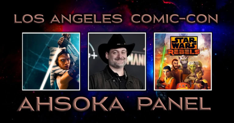 Dave Filoni Ahsoka Pannel LACC Banner