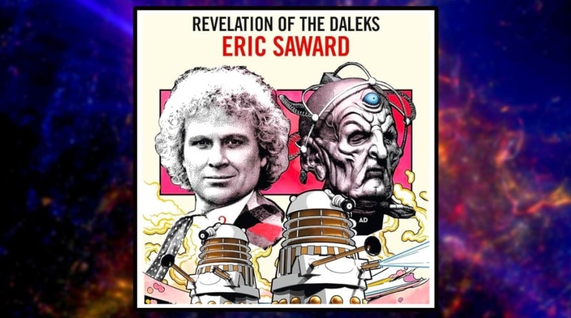 Doctor Who: revelation of the Daleks by Eric Saward Target Books Banner