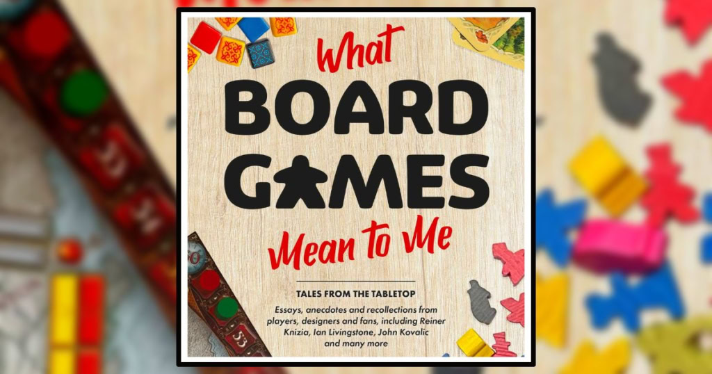What Board Games mean to me Aconyte Books Banner