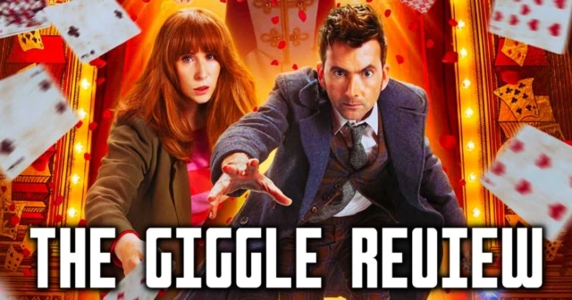 David Tennant and Catherine Tate in The Giggle, Review banner