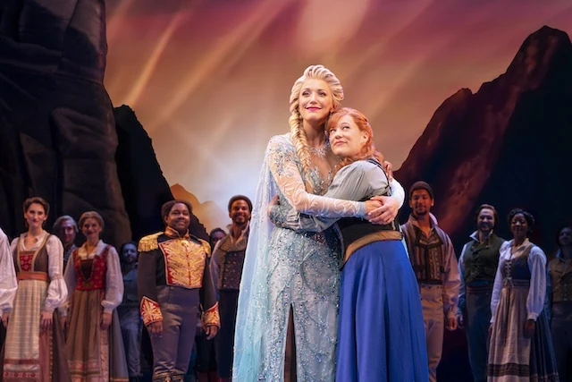Frozen the Musical Elsa and Anna