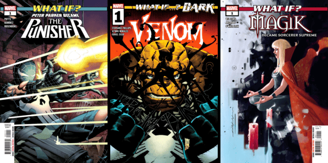 what-if-comics-2010s-2020s-peter-parker-punisher-thing-venom-dark-magik-sorcerer-supreme
