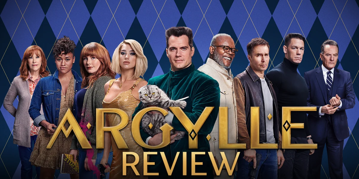 Argylle movie review banner