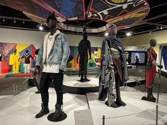 Killmonger and W'Kabi costumes by Ruth E. Carter in Black Panther