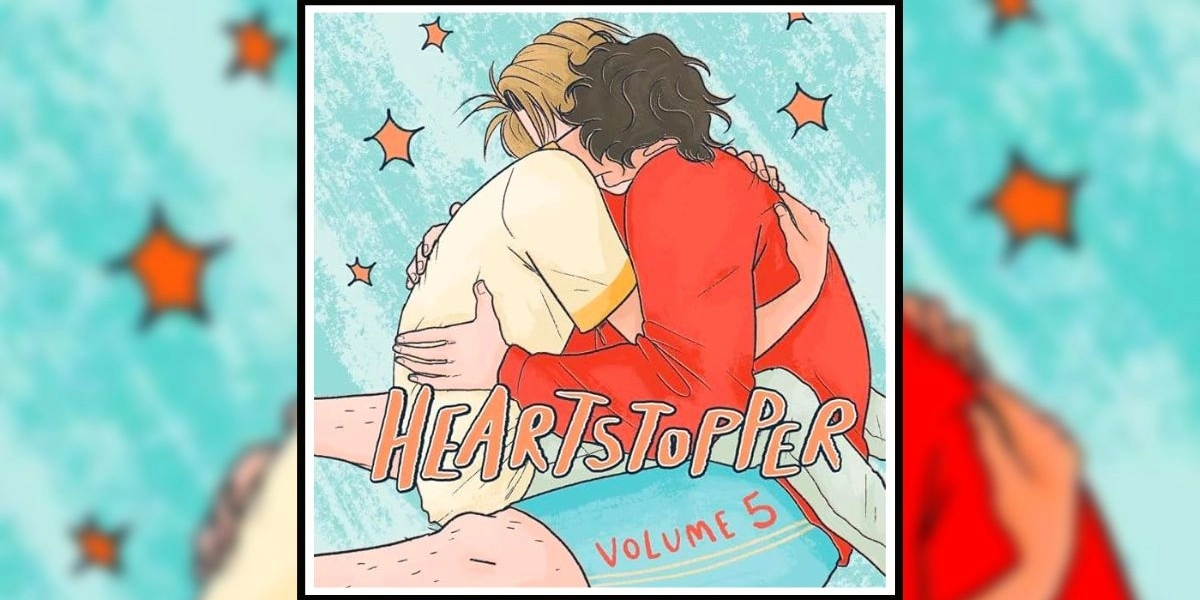 Heartstopper Volume 5 by Alice Oseman Book Review Banner