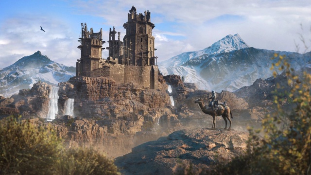 Alamut Castle in Assassin's Creed