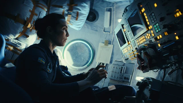 Noomi Rapace in "Constellation," now streaming on Apple TV+.