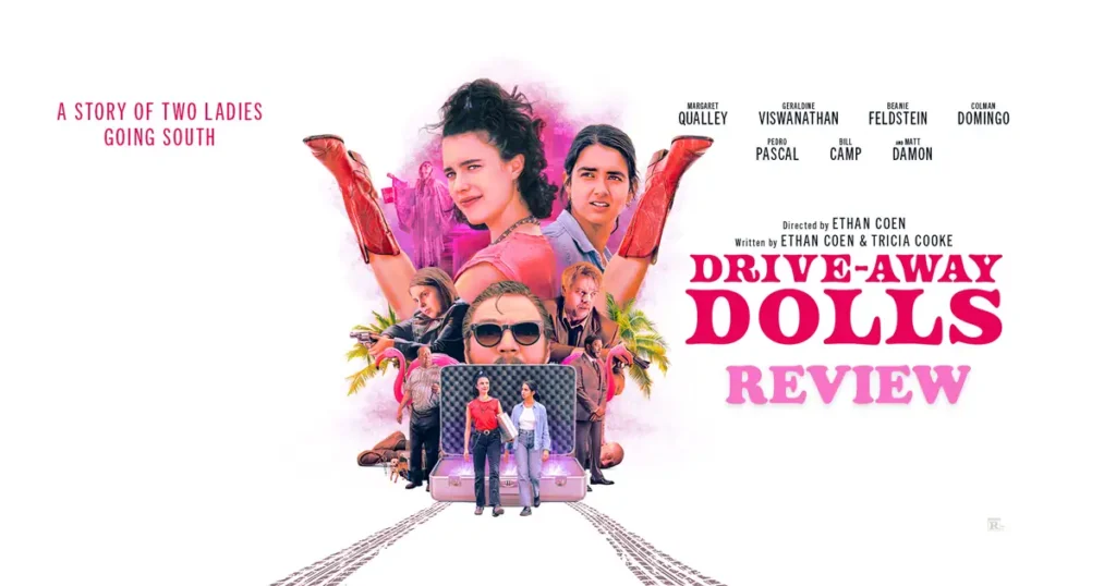 Drive Away Dolls Review Banner