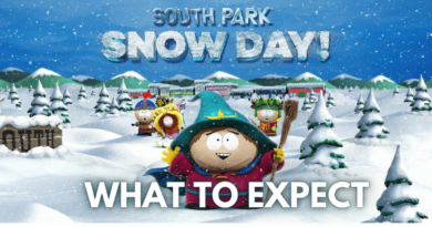 South Park snow day! banner