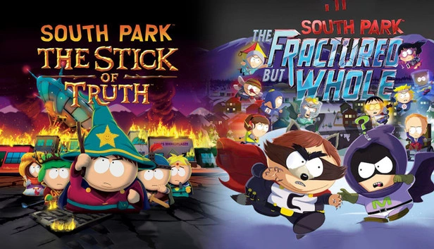 South Park games promotional graphics