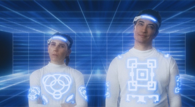 Zosia Mamet and Aristotle Athari in Molli and Max in the Future