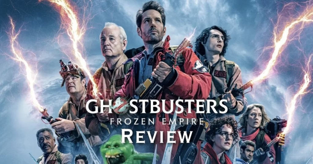 Ghostbusters Frozen Empire banner