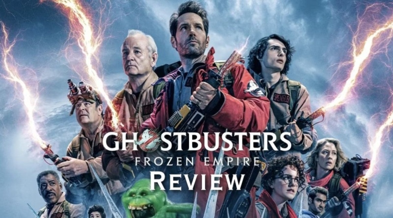 Ghostbusters Frozen Empire banner