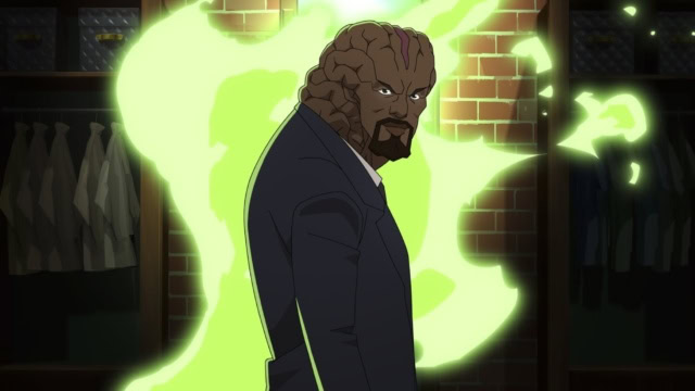 Sterling K. Brown as Angstrom Levy in Invincibile