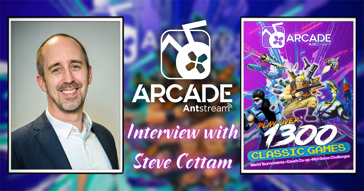 Interview: Antstream Ceo Steve Cottam Talks Retro Games