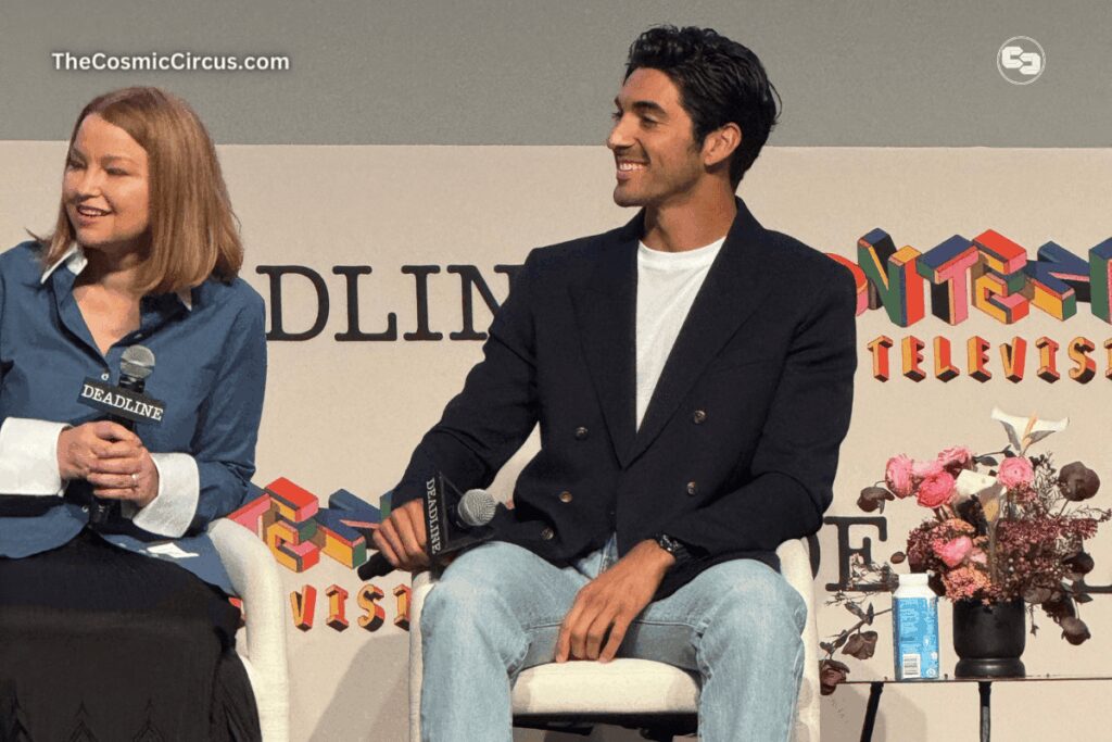 Taylor Zakhar Perez and Sarah Schechter