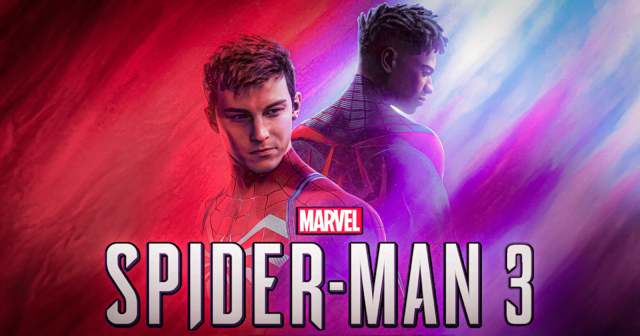 Spider-Man 3 Game banner insomniac Peter Parker Miles Morales