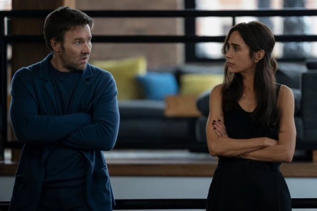 Jason Dessen (Joel Edgerton) and Daniela (Jennifer Connelly) in Dark Matter