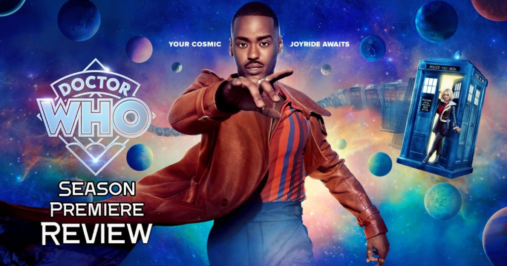 Doctor Who season premiere banner