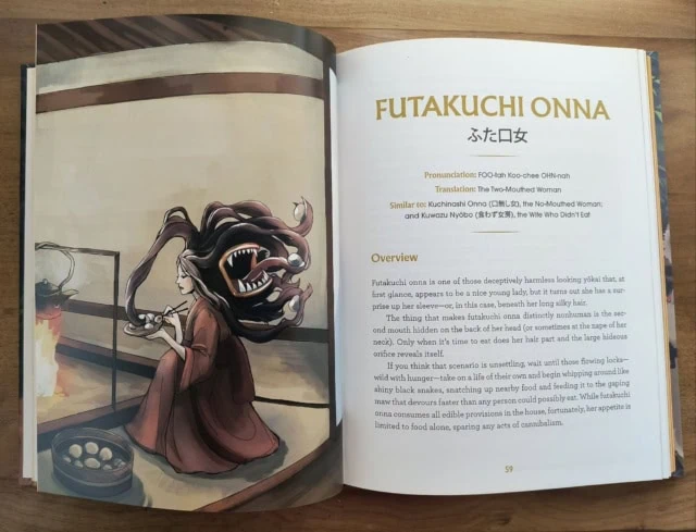 The Book of Japanese Folklore Futakuchi Onna