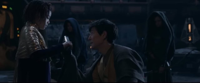 Master Sol and a young Mae in The Acolyte