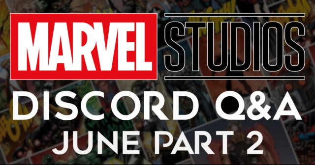 Marvel Studios Discord Q & A: June Part 2 with Alex Perez