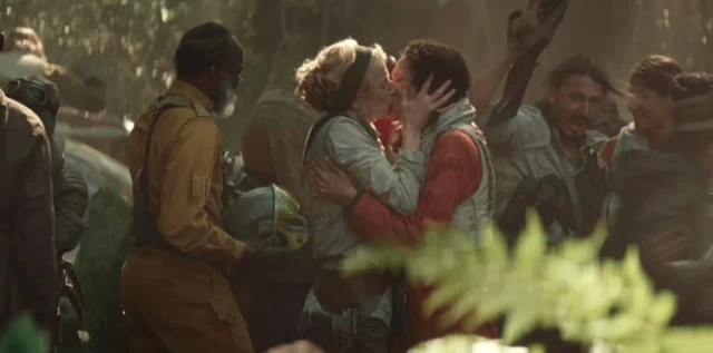 The Rise of Skywalker kiss