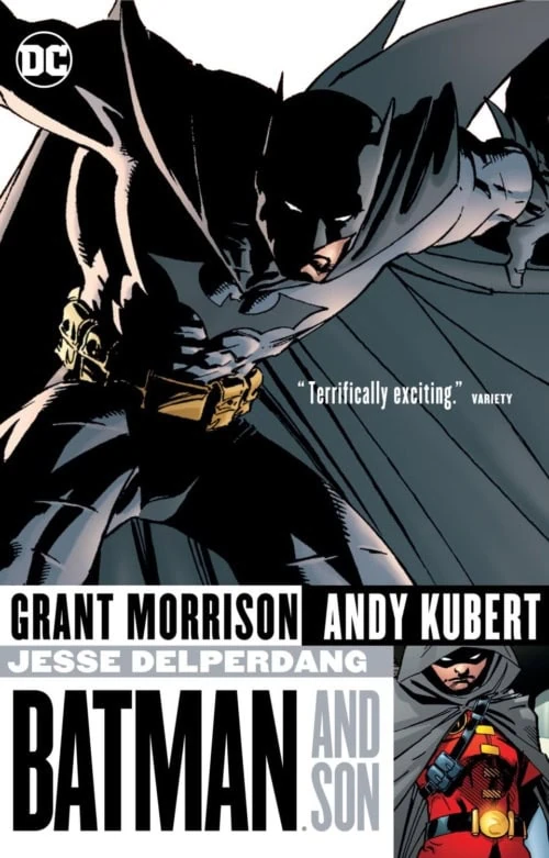 'Batman And Son' comic book cover