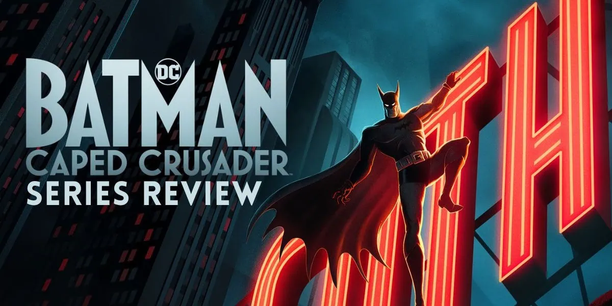 Batman caped crusader review banner