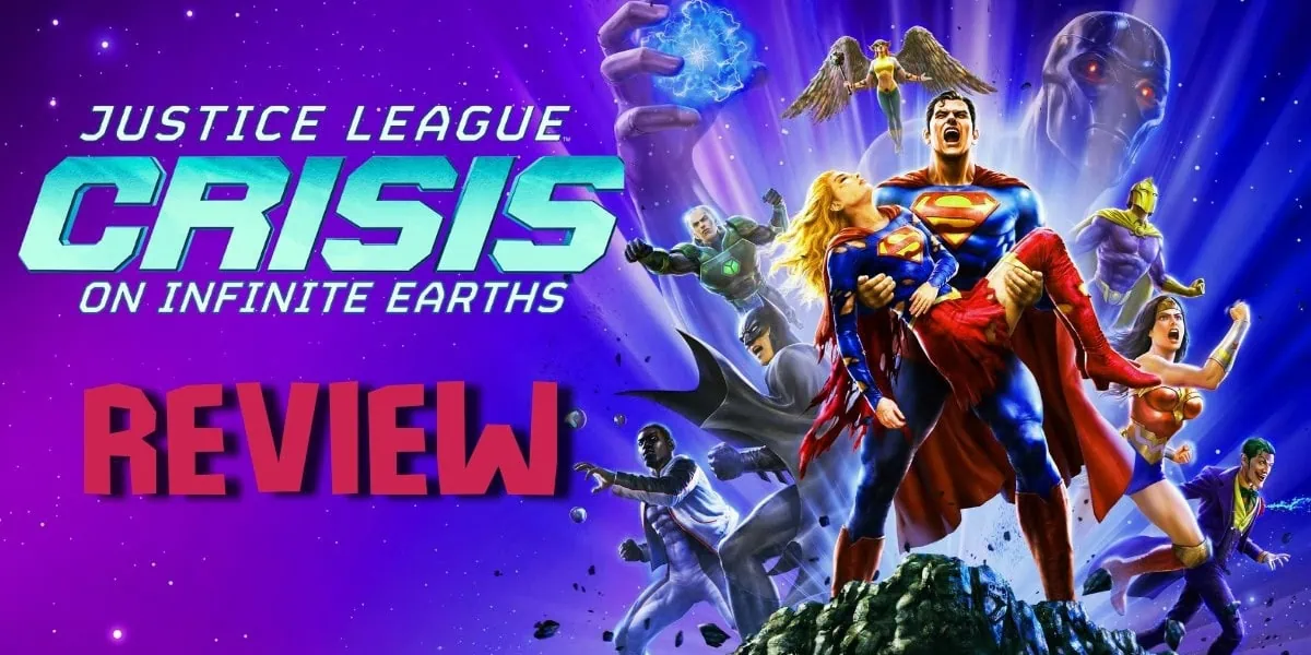 dc justice league Crisis On Infinite Earths banner