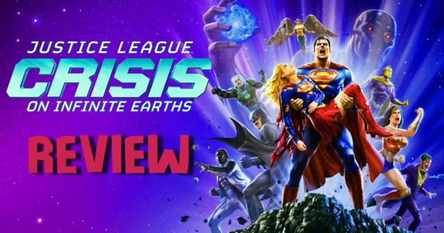 dc justice league Crisis On Infinite Earths banner