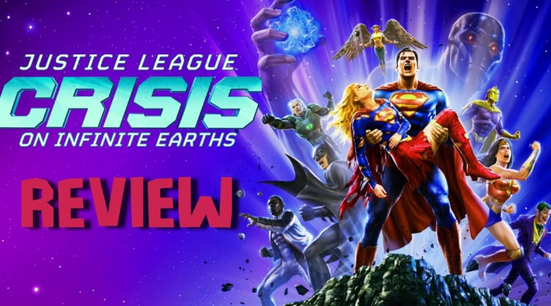 dc justice league Crisis On Infinite Earths banner