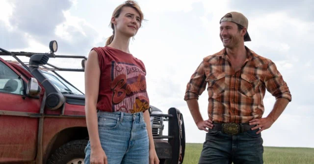 Daisy Edgar-Jones and Glen Powell Twisters