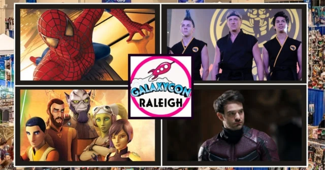 Galaxycon Raleigh Banner Marvel Studios Daredevil Spider-Man